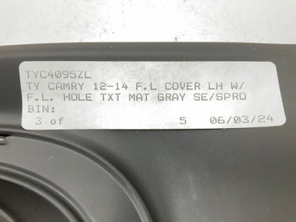 AFTERMARKET - Front Left Bumper Fog Light Lamp Cover 2012-14 Toyota Camry SE