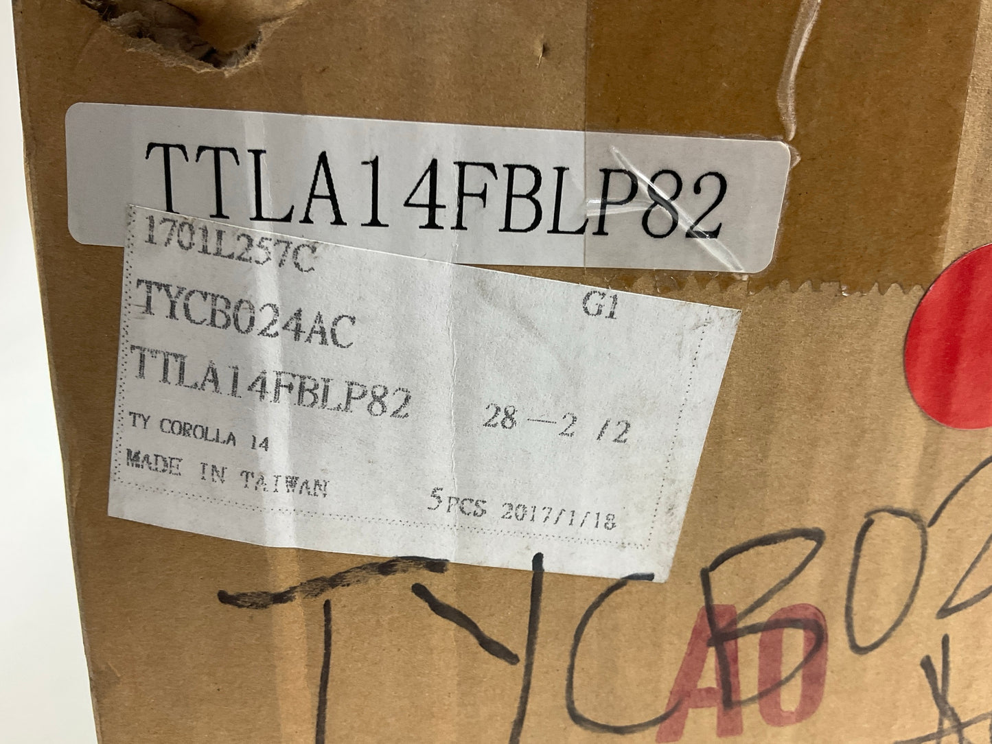 NEW AFTERMARKET License Plate Bracket 2014-16 Toyota Corolla S Model TO1068123