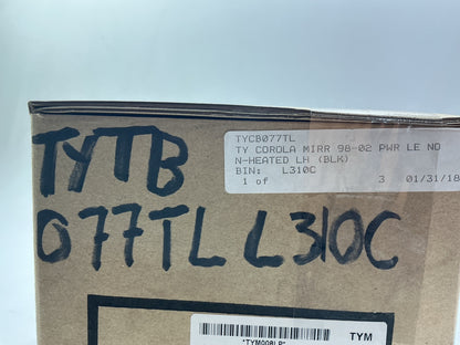 NEW AFTERMARKET TYCB077TL Left Non-heated Mirror For 1998-2002 Toyota Corolla