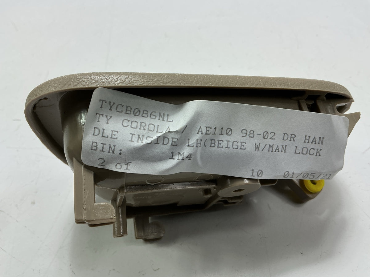 NEW AFTERMARKET Left Interior Door Handle For 1998-02 Toyota Corolla - BEIGE