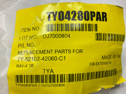 NEW AFTERMARKET Front Right Bumper End Cap For 2006-2008 Toyota RAV4 TO1005173
