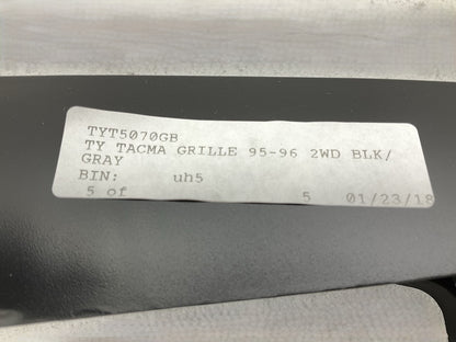 NEW AFTERMARKET TYT5070GB Grille - 1995-1996 Tacoma Rear Wheel Drive 2WD ONLY