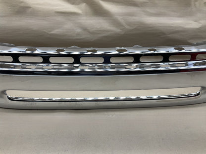 NEW TYT9007BC Front Chrome Steel Bumper - 2000-2006 Toyota Tundra W/ Fog L Holes