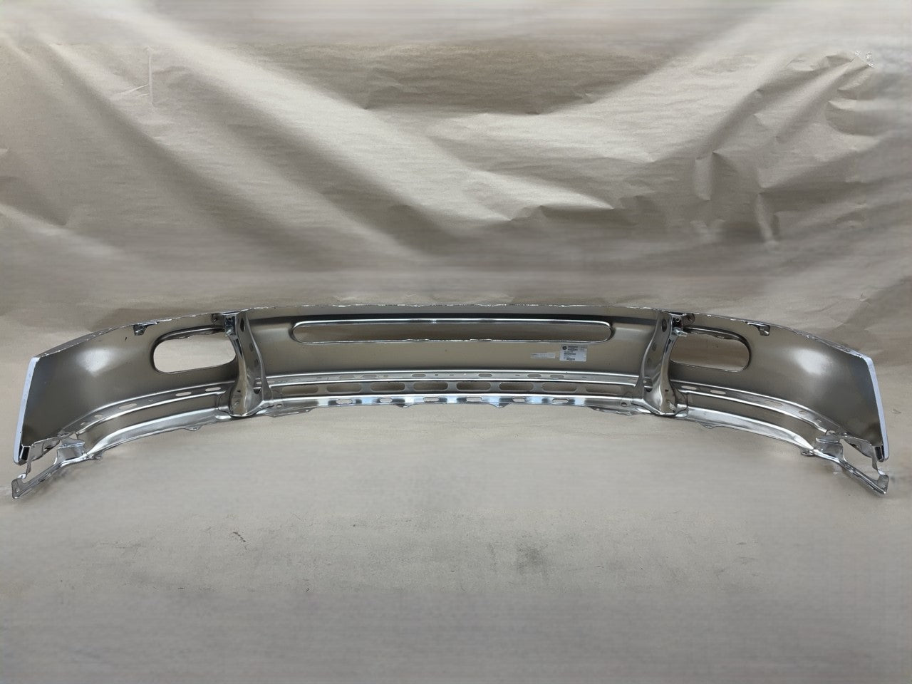 NEW TYT9007BC Front Chrome Steel Bumper - 2000-2006 Toyota Tundra W/ Fog L Holes