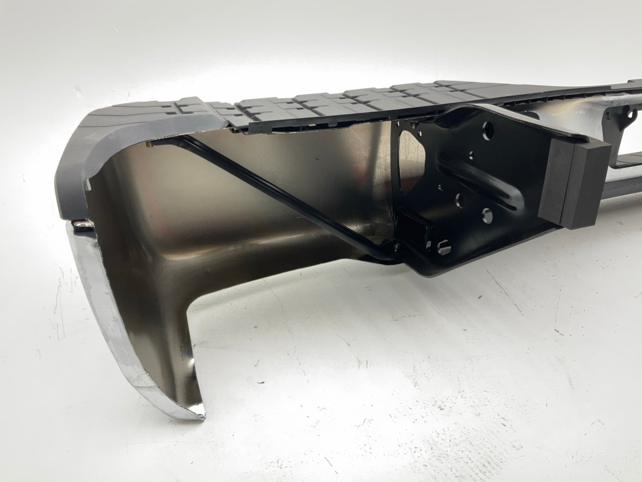 NEW AFTERMARKET TYT9018CC Chrome Steel Rear Bumper - 2007-2013 Toyota Tundra