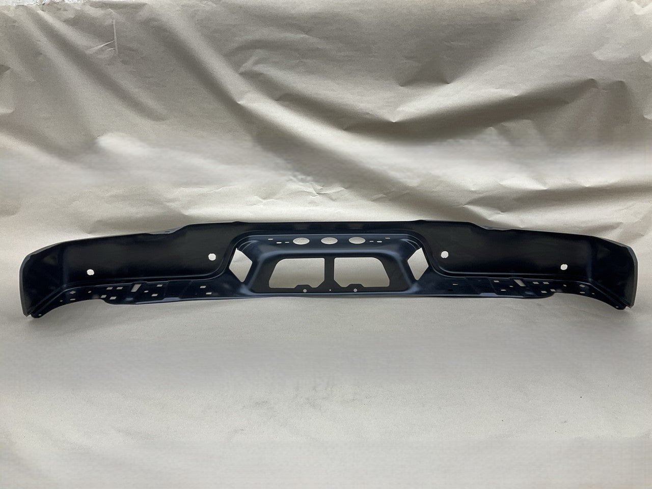 TYT9018FB Rear Steel Bumper Shell - 2007-2014 Toyota Tundra W/ Sensor Holes