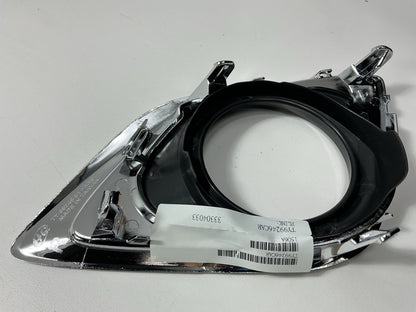 NEW AFTERMARKET Right Fog Light Lamp Bezel For 2013-15 Toyota Venza TO1039183