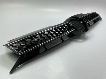 AFTERMARKET Gloss Black & Chrome Front Upper Grille Honeycomb 2010-2014 Golf GTI