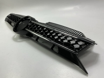 AFTERMARKET Gloss Black & Chrome Front Upper Grille Honeycomb 2010-2014 Golf GTI