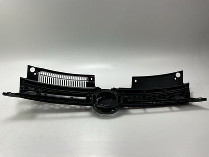 AFTERMARKET Gloss Black & Red Front Upper Grille Honeycomb Mesh 2010-14 Golf GTI