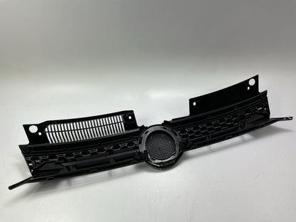 AFTERMARKET Gloss Black & Chrome Front Upper Grille Honeycomb 2010-2014 Golf GTI