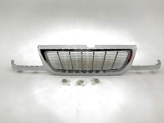 NEW Y-FDGR431C Front Grille 2001-2003 Ford Ranger, All Chrome With Billet Insert
