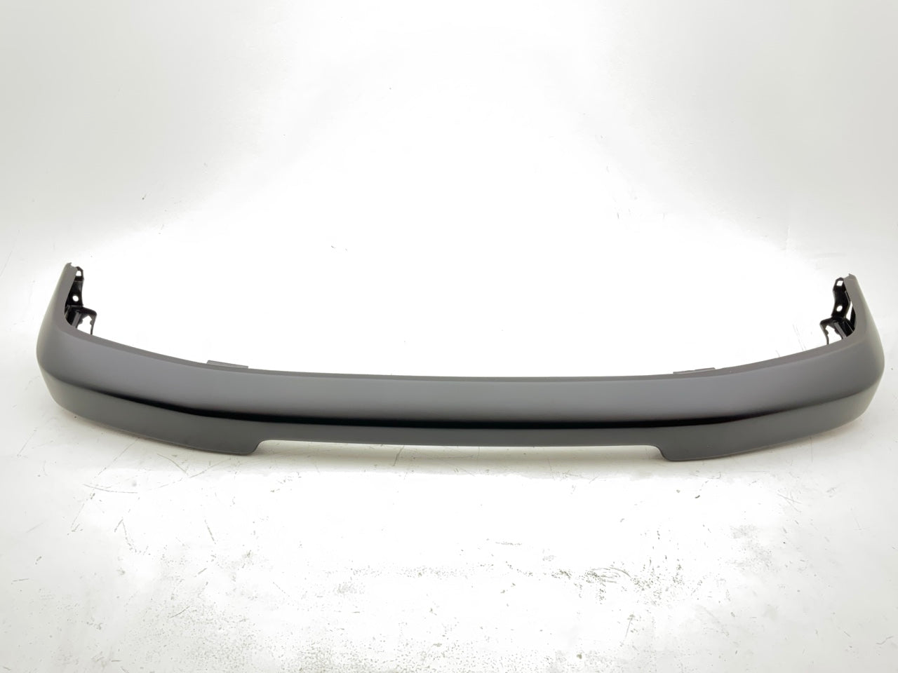 Black Front Steel Bumper Center For 1998-2000 Nissan Frontier, 2000-2001 Xterra