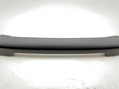 Black Front Steel Bumper Center For 1998-2000 Nissan Frontier, 2000-2001 Xterra