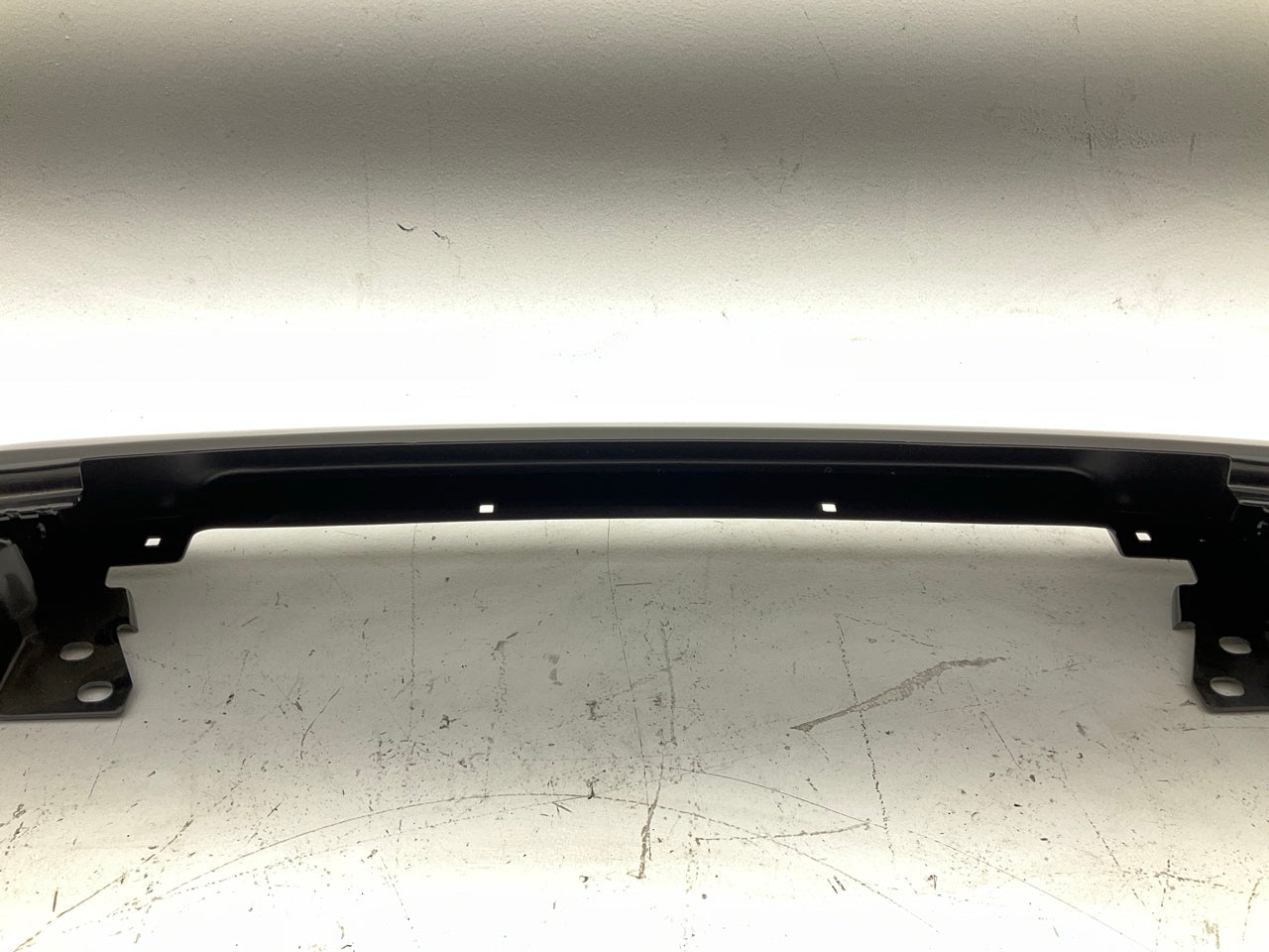 Black Front Steel Bumper Center For 1998-2000 Nissan Frontier, 2000-2001 Xterra