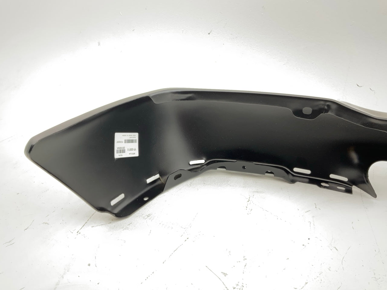 New Front Black Steel Bumper - 1998-2000 Ford Ranger Pickup Truck