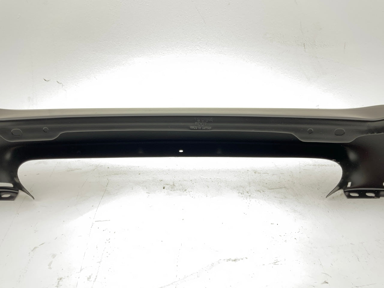 New Front Black Steel Bumper - 1998-2000 Ford Ranger Pickup Truck