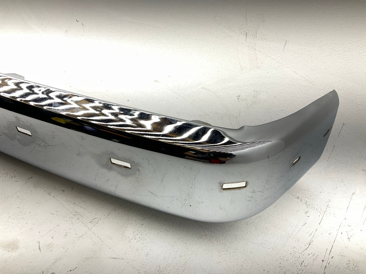 Front Chrome Steel Bumper 1988-1999 Chevy C1500 K1500 1988-2000 C2500 K2500