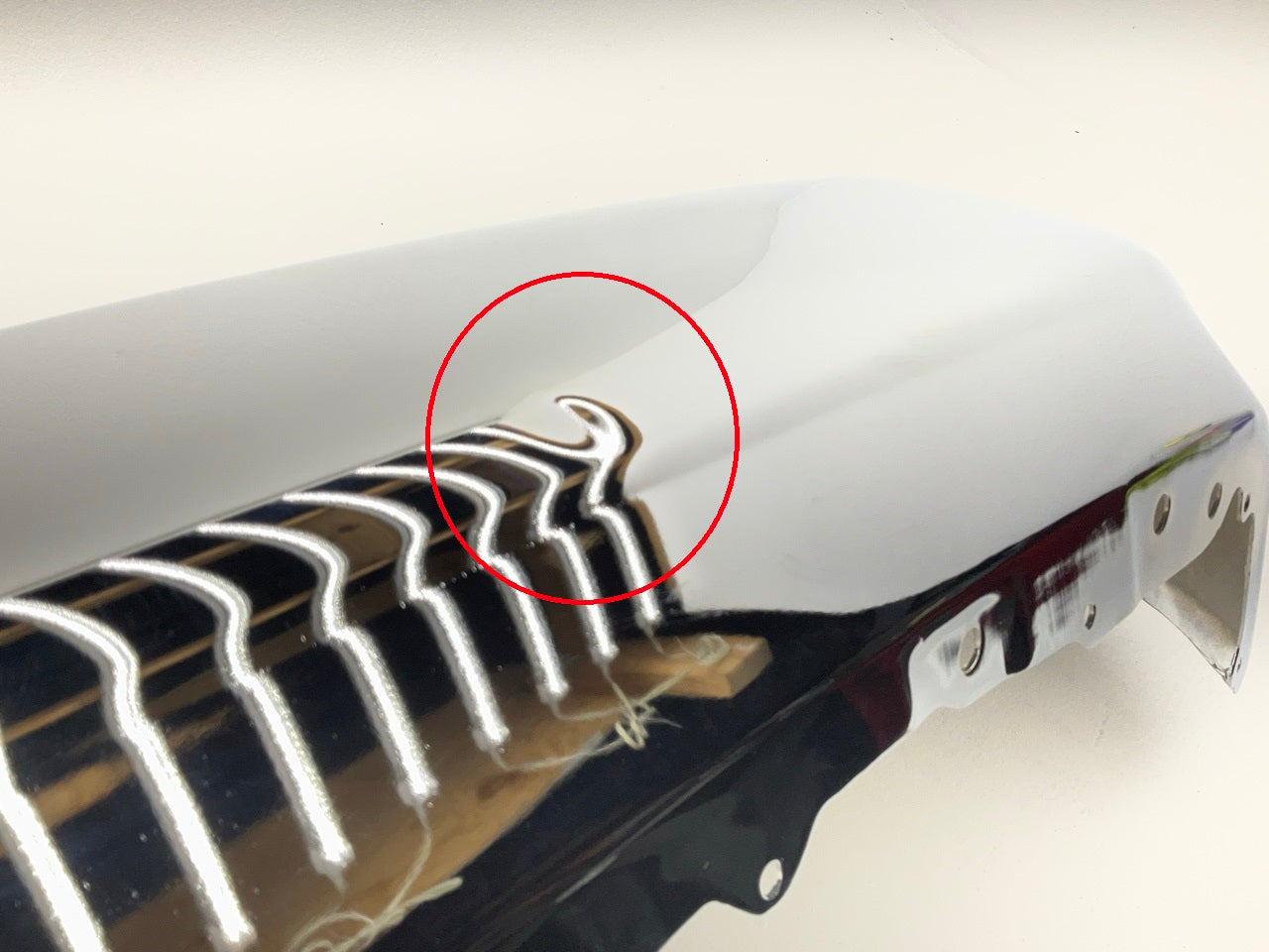 DENTED - Chrome Front Bumper Face Bar 88-98 Chevy C1500, 92-99 GMC Yukon Pickup