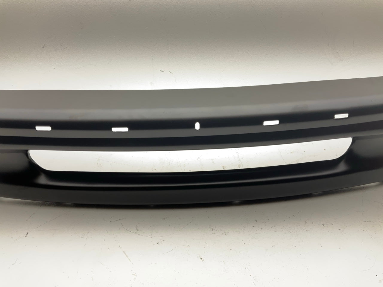 NEW YF-0111-3 Front BLACK Steel Bumper - 1997-1998 Ford F-150 2WD, W/O Fog Lamp