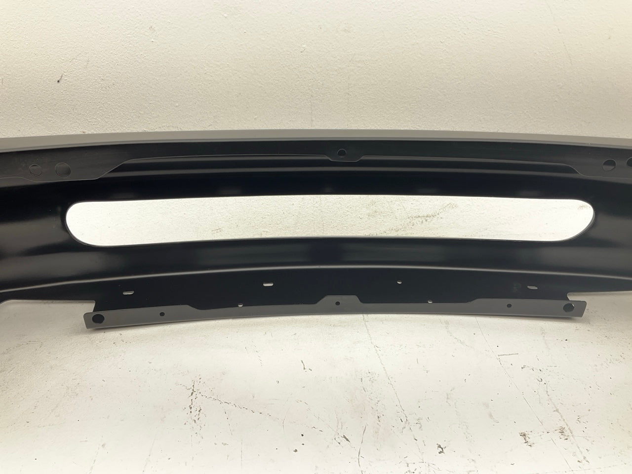 NEW YF-0111-3 Front BLACK Steel Bumper - 1997-1998 Ford F-150 2WD, W/O Fog Lamp