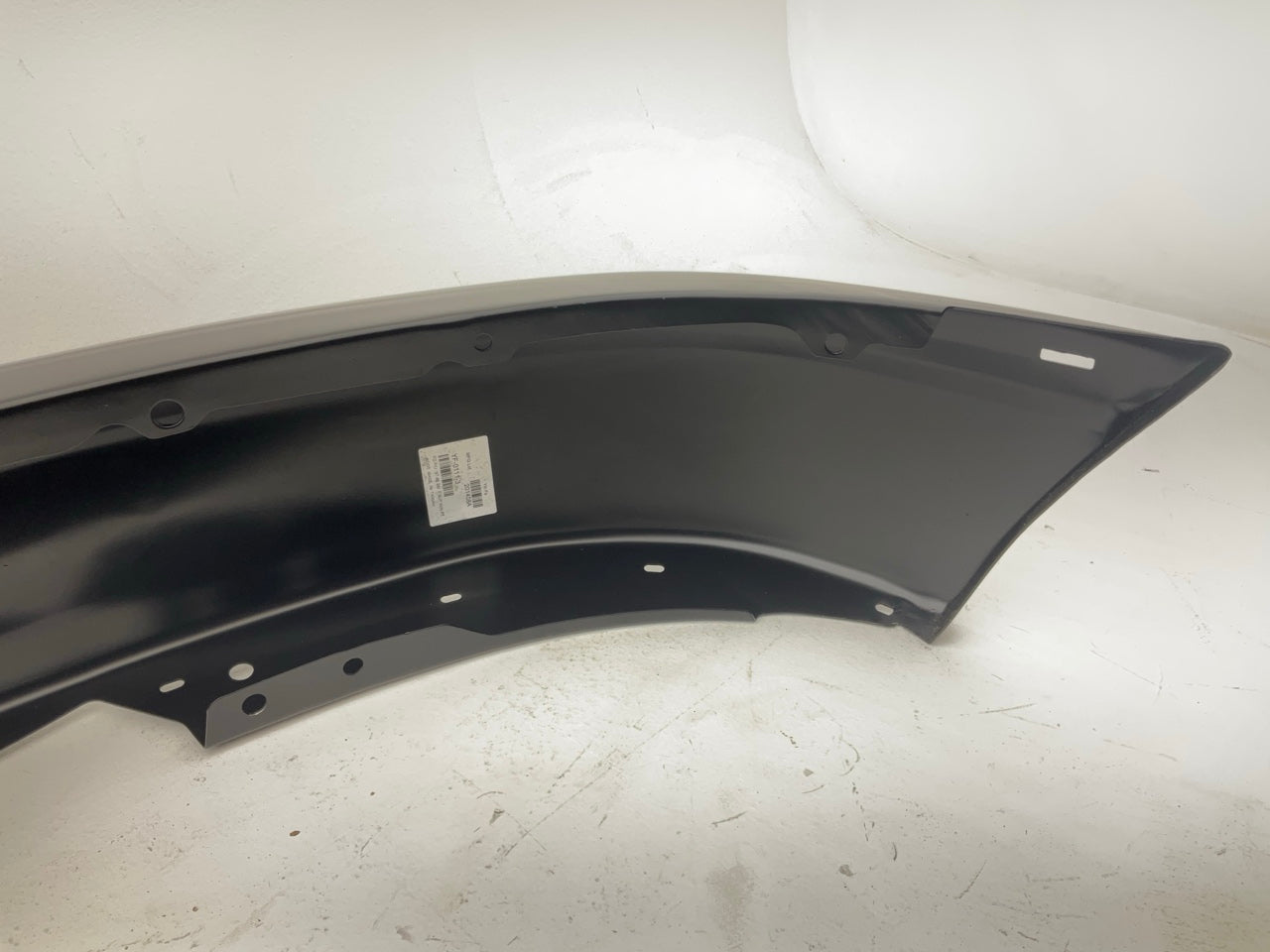 NEW YF-0111-3 Front BLACK Steel Bumper - 1997-1998 Ford F-150 2WD, W/O Fog Lamp