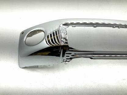 YF-0149-1 Front Chrome Bumper For 2007-2013 Toyota Tundra W/ Park Sensor Holes
