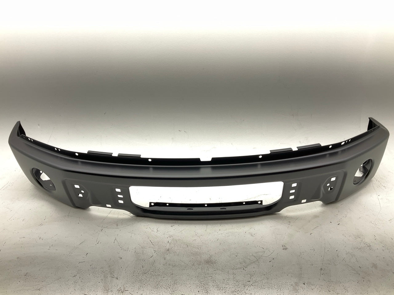NEW Front Bumper - 2009-2014 Ford F-150 Black With Fog Light Holes