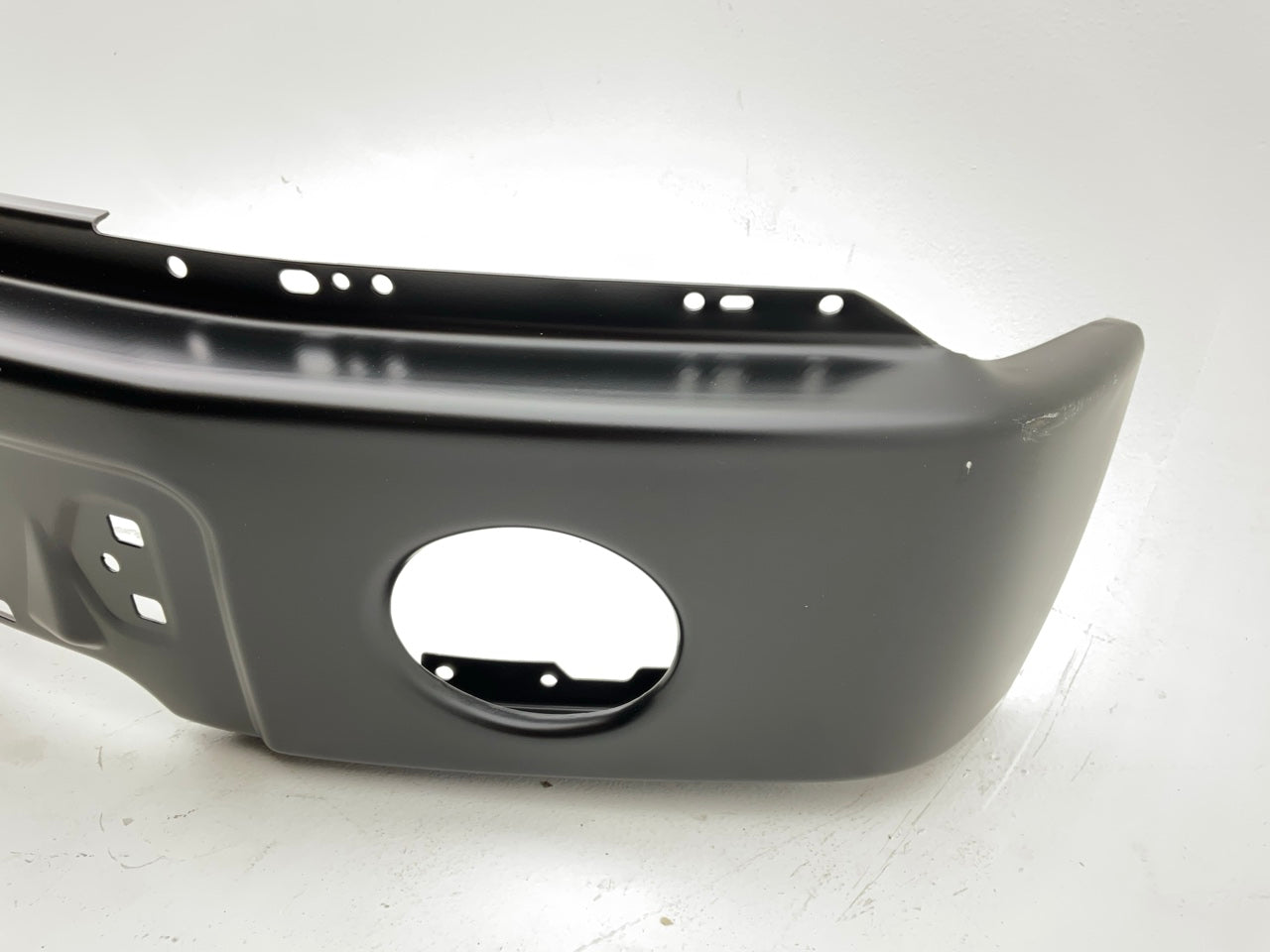 NEW Front Bumper - 2009-2014 Ford F-150 Black With Fog Light Holes