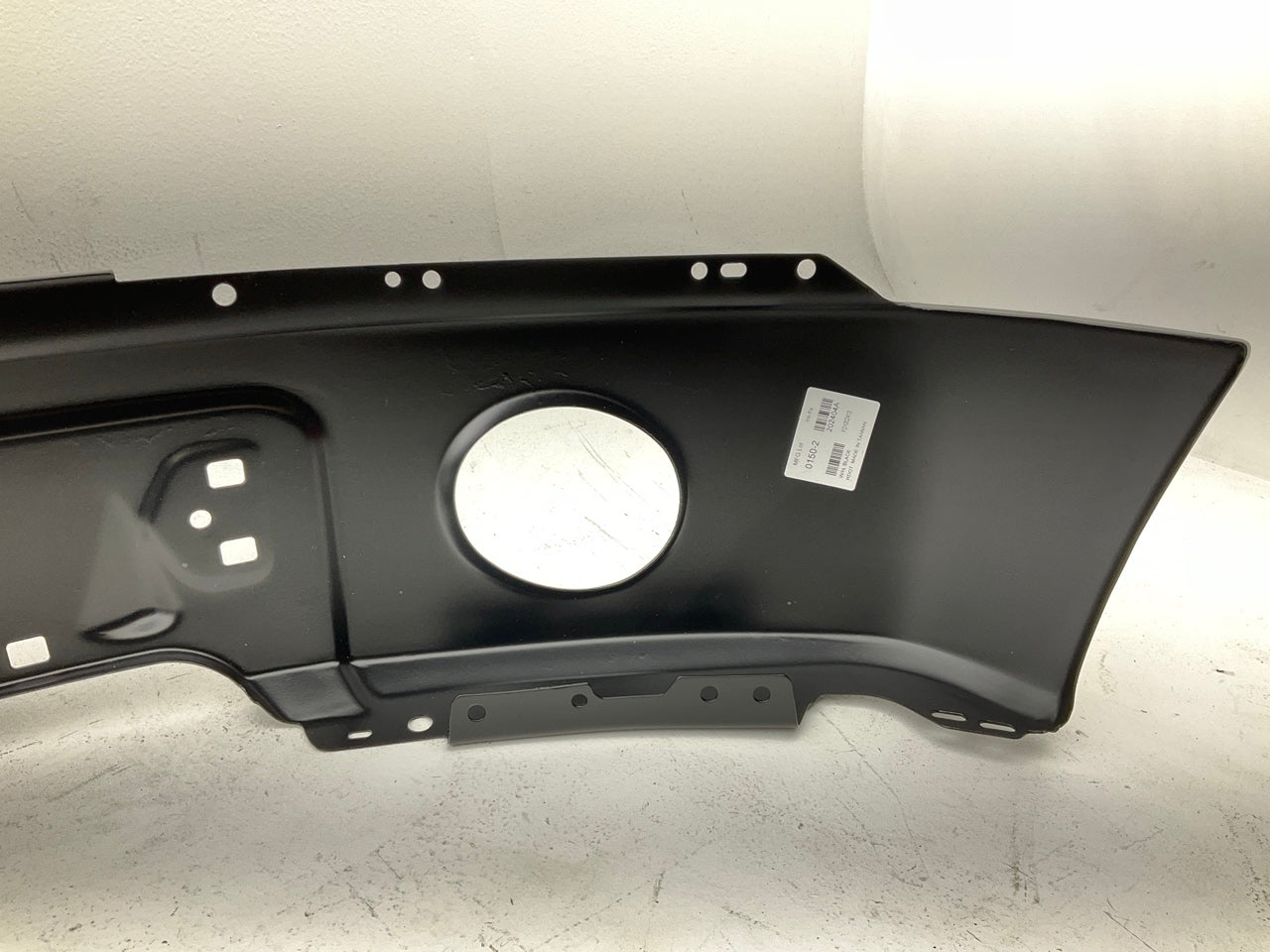 NEW Front Bumper - 2009-2014 Ford F-150 Black With Fog Light Holes