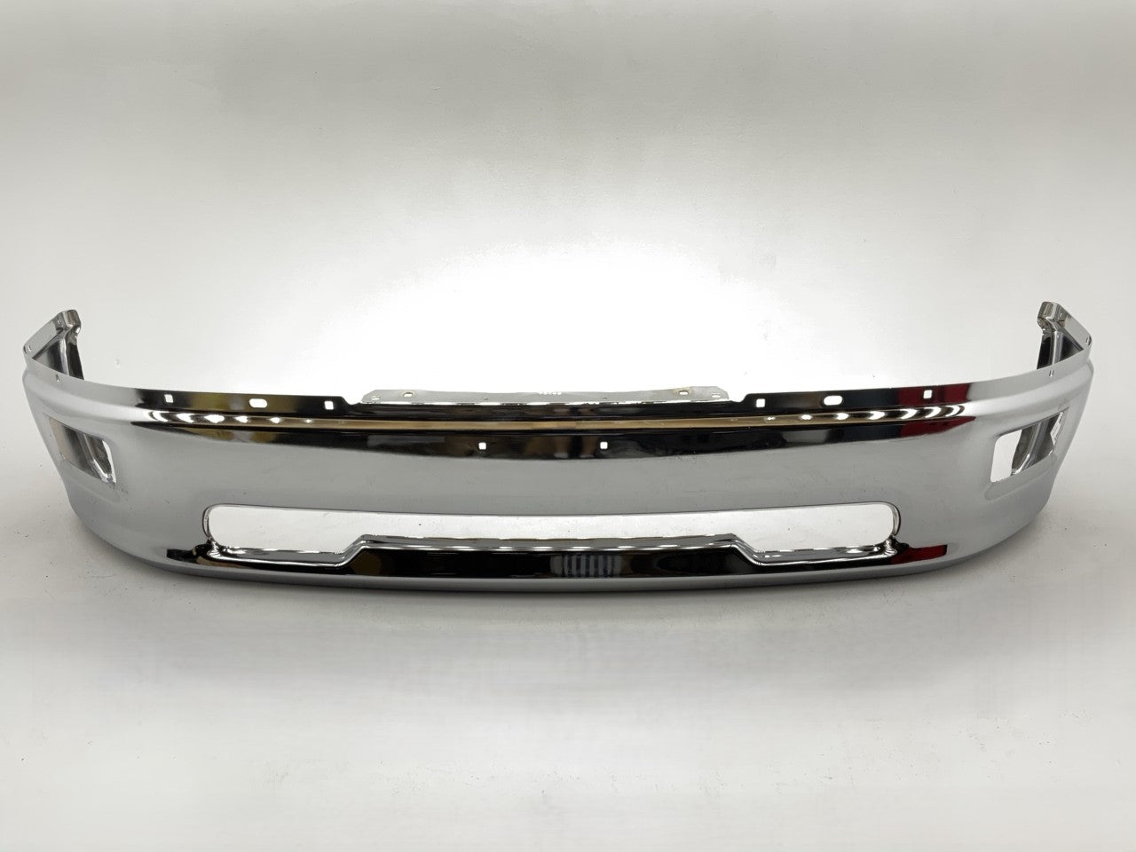 YF0151 Front Chrome Bumper For 2009-2012 Dodge Ram 1500 Pickup Truck W/ Fog Lamp