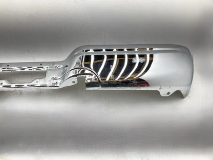 YF0112-3  Rear Chrome Bumper 1999-2007 Ford F-250 F-350 F-450 SD W/O Sensor Hole