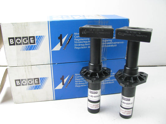 NOS Boge Front Bumper Shocks PAIR OEM Mercedes Benz W123 240D, 280CE, 280E, 300D