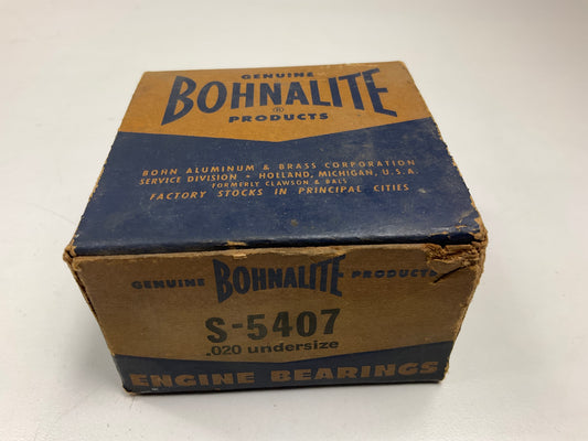 Bohnalite S-5407-020 Main Bearings (Pos: 4) .020'' - Hercules QXA QXB QXC QXD