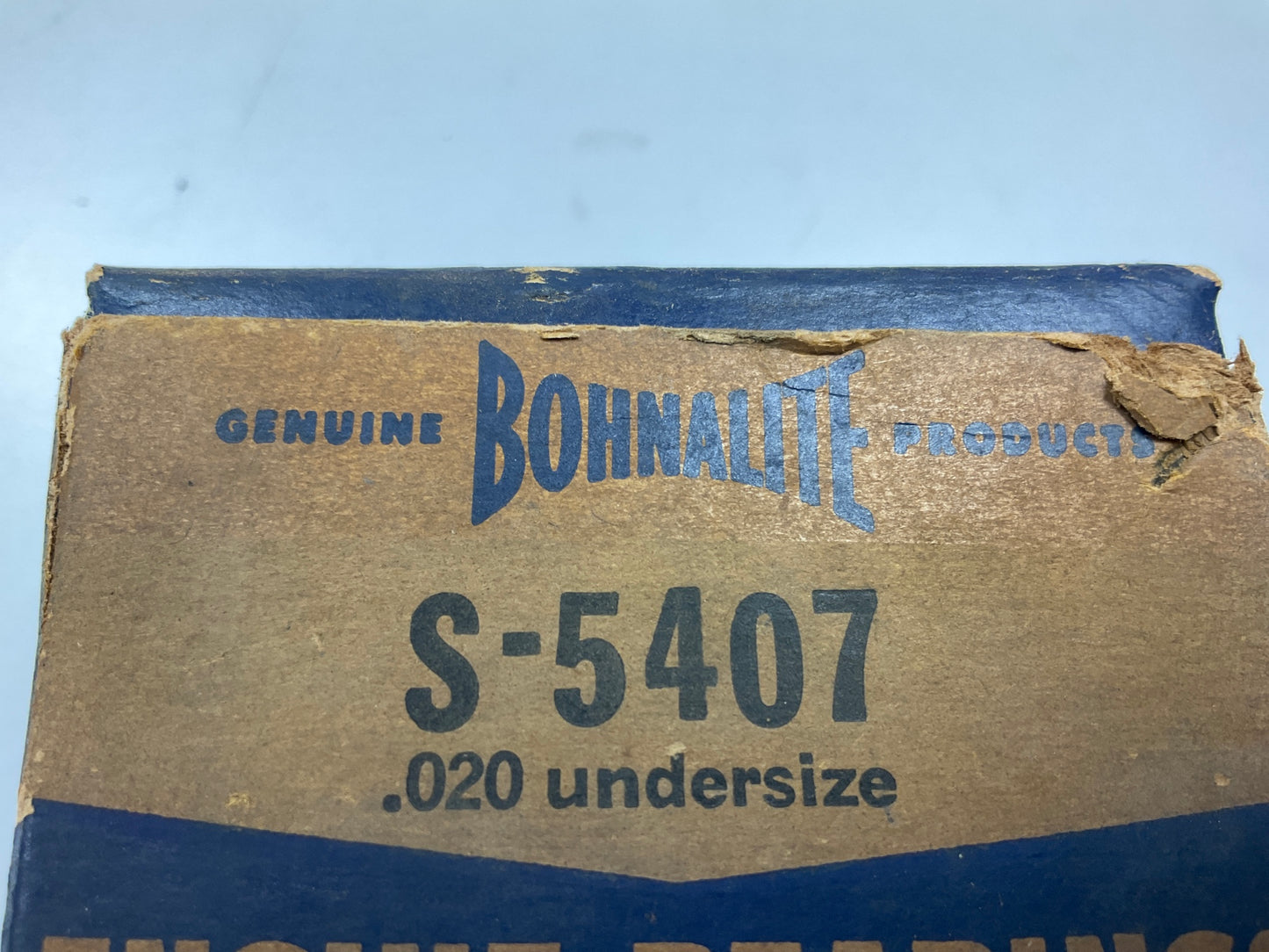 Bohnalite S-5407-020 Main Bearings (Pos: 4) .020'' - Hercules QXA QXB QXC QXD