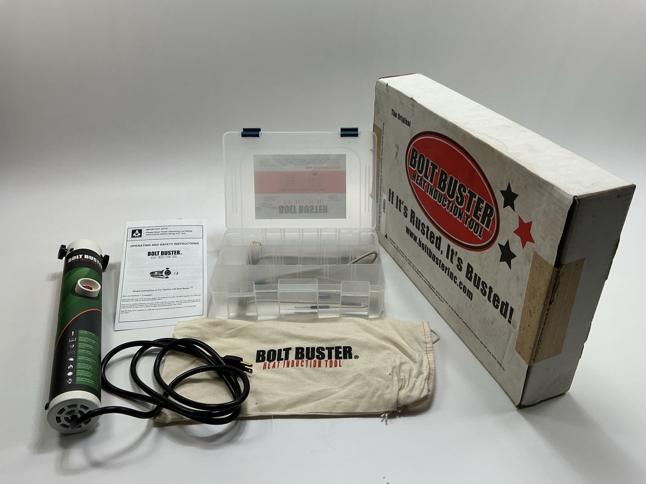 Bolt Buster BB2XACC High Power Heat Induction Tool W/ Advanced Coil Kit