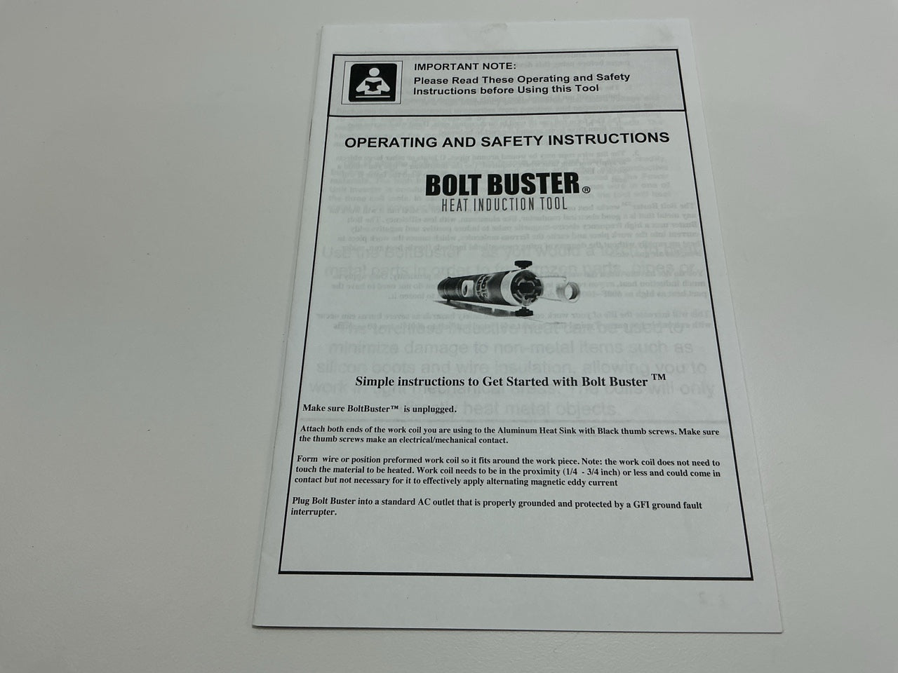Bolt Buster BB2XACC High Power Heat Induction Tool W/ Advanced Coil Kit
