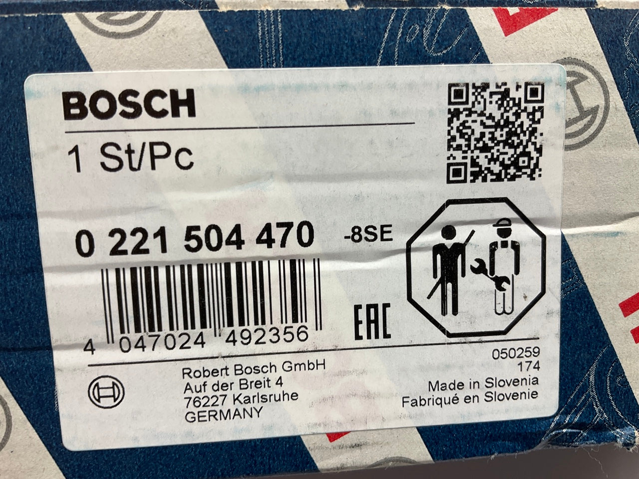 NEW - Genuine OEM Bosch 0221504470 Ignition Coil