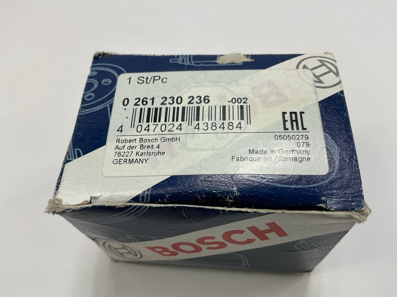 Bosch 0261230236 Fuel Pressure Sensor Volvo S40 V50 C30 C70 S60 S80 V60 XC70