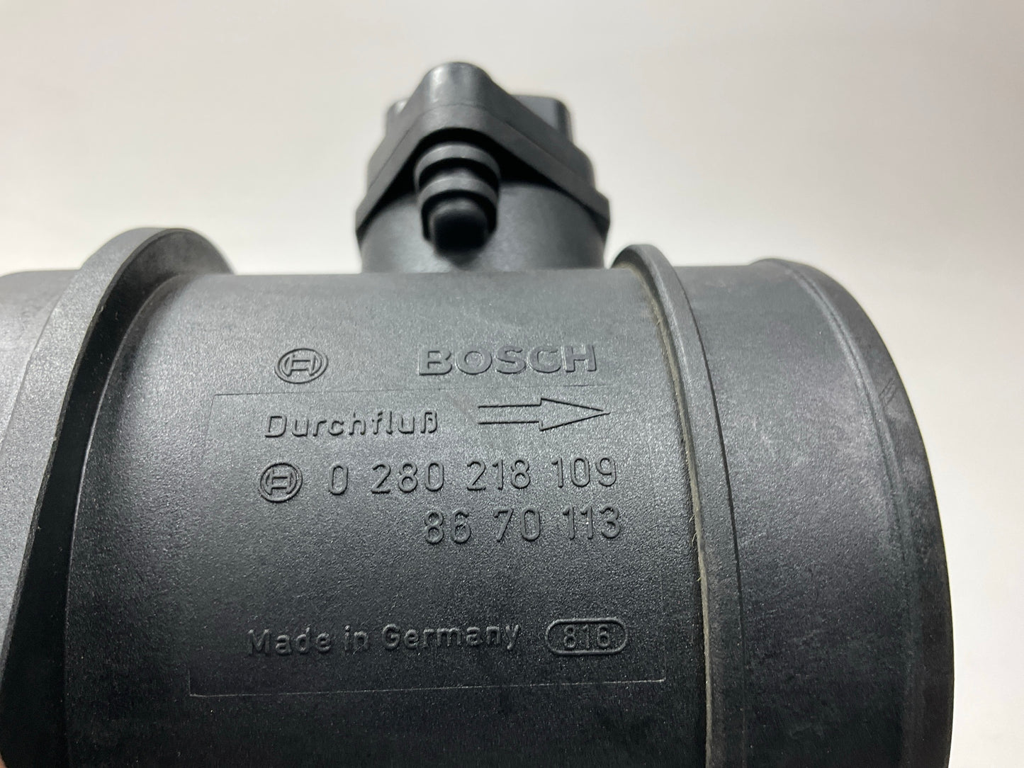 Bosch OEM 0280218109 MAF Mass Air Flow Sensor For 1999-2001 Volvo S80 2.8L TURBO