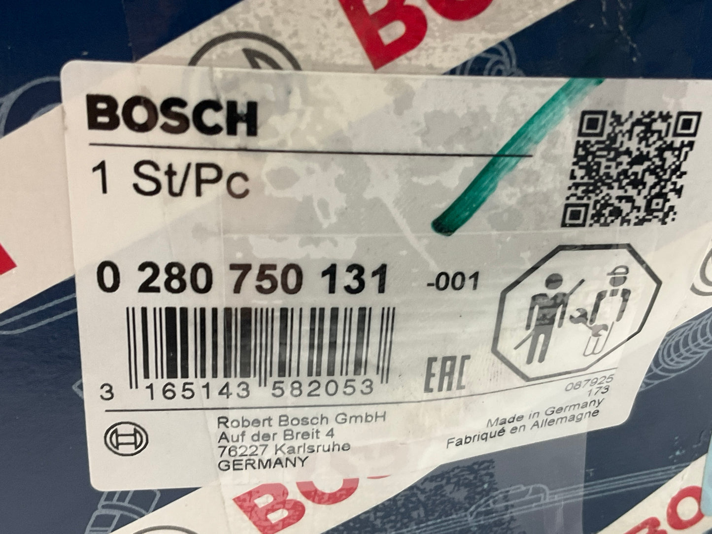 Bosch 0280750131 Fuel Injection Throttle Body