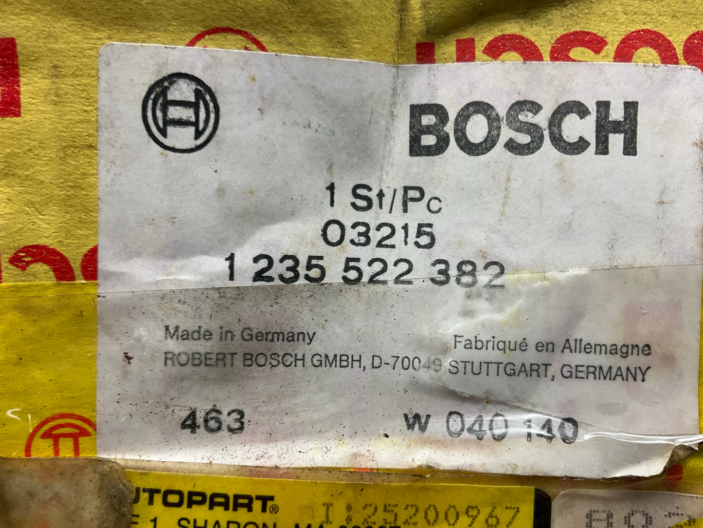 Bosch 03215 Ignition Distributor Cap - Made In Germany OEM Bosch 1235522382