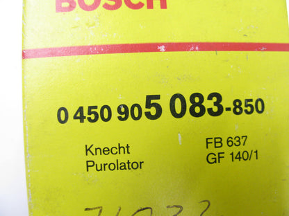 Bosch 0450905083 Fuel Filter Replaces FB637 GF140 GF141