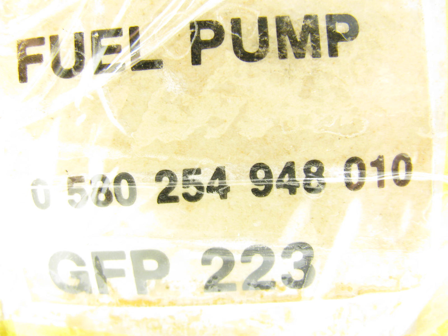 NEW GENUINE OEM Bosch 0580254948 Electric Fuel Pump - 1983-1986 VOLVO 760