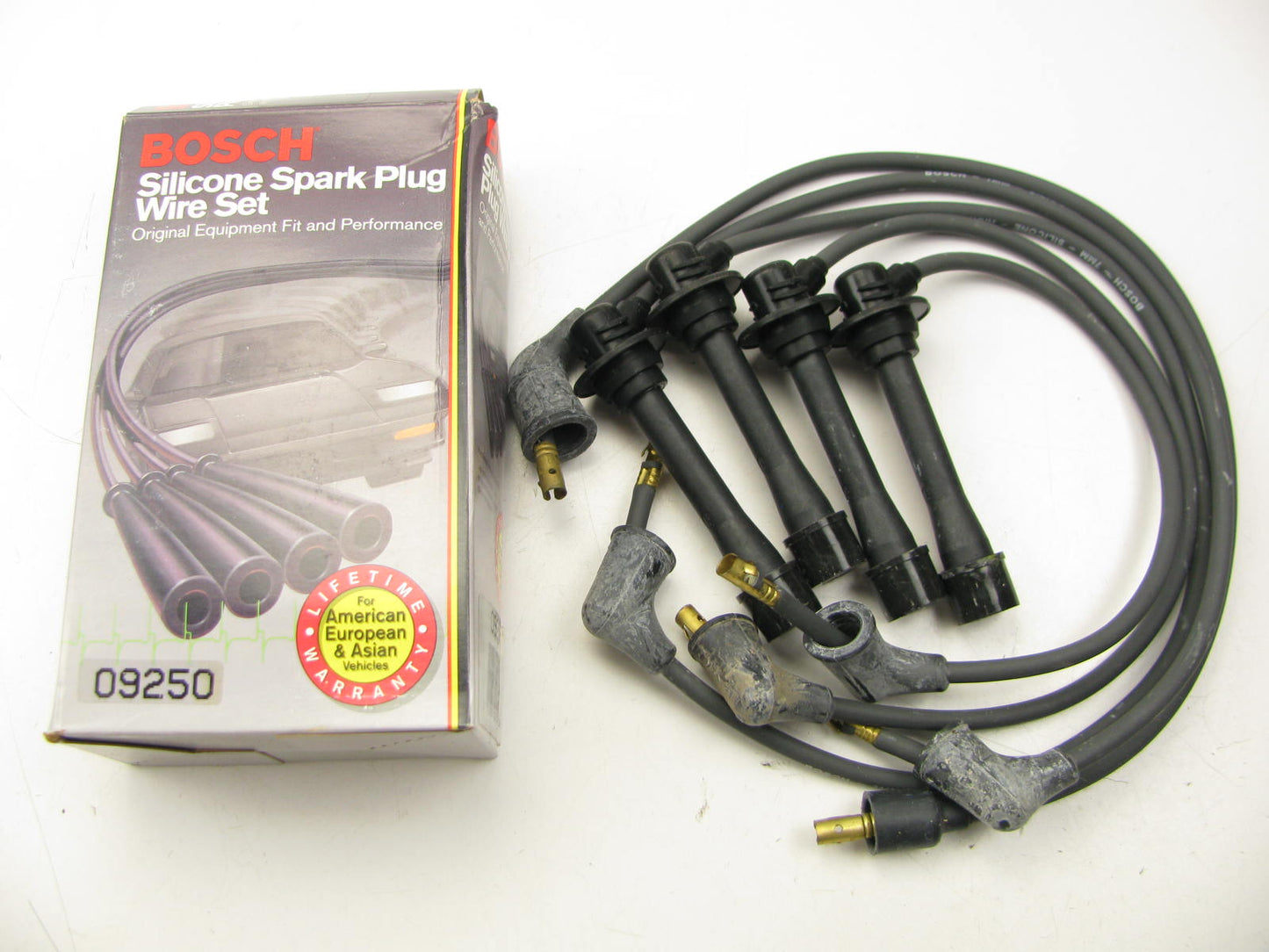 Bosch 09250 Ignition Spark Plug Wire Set 90-94 Mazda Protege 91-96 Escort Tracer