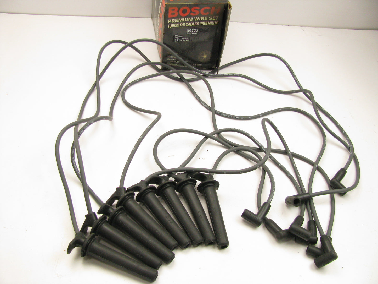 Bosch 09723 Ignition Spark Plug Wire Set For 1993-1994 Cadillac 4.6L-V8