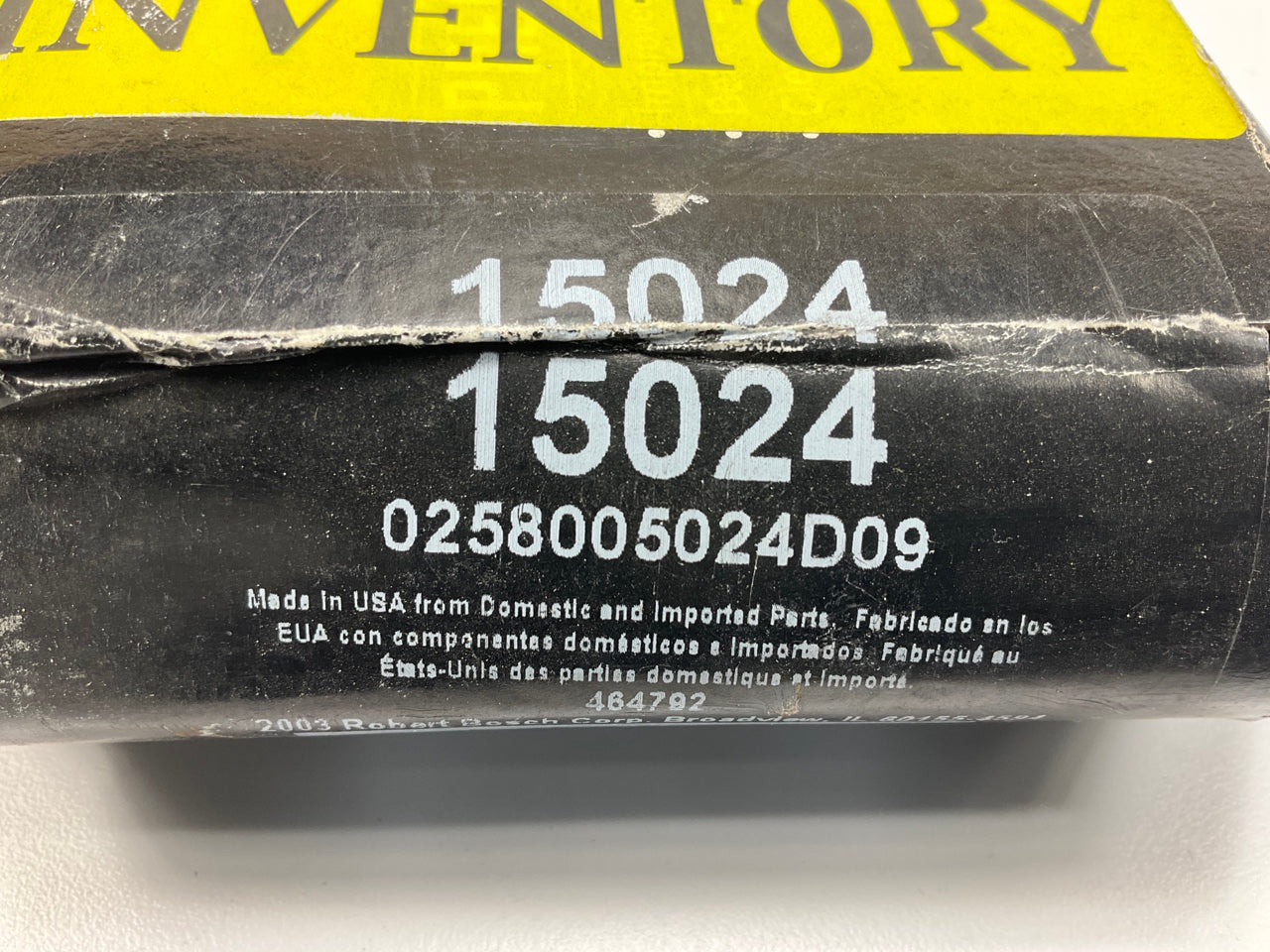 Bosch 15024 Upstream Oxygen O2 Sensor - 0258005024