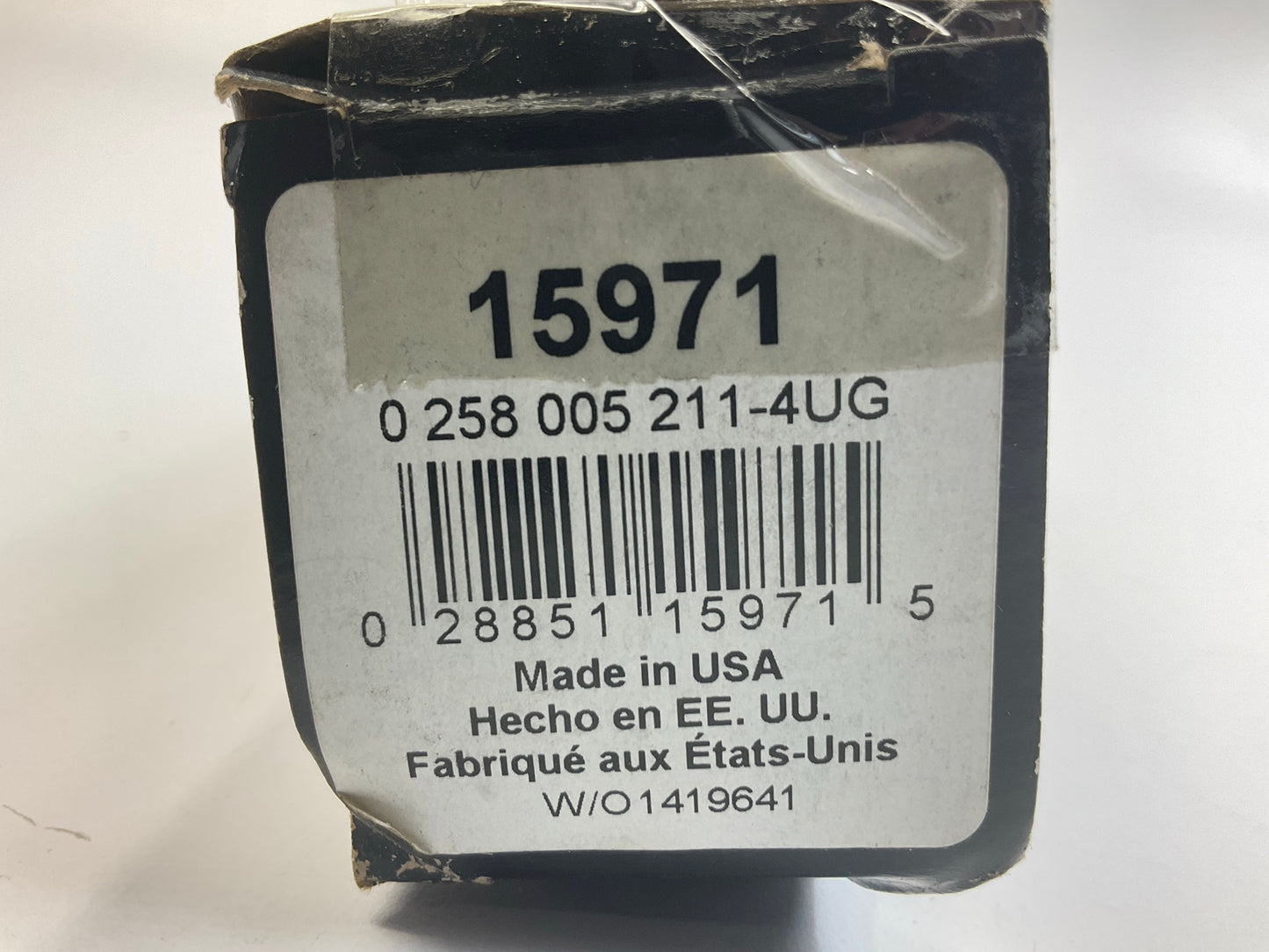Bosch 15971 Front (UPSTREAM) Oxygen O2 Sensor For 2000-2001 Nissan Altima KA24DE