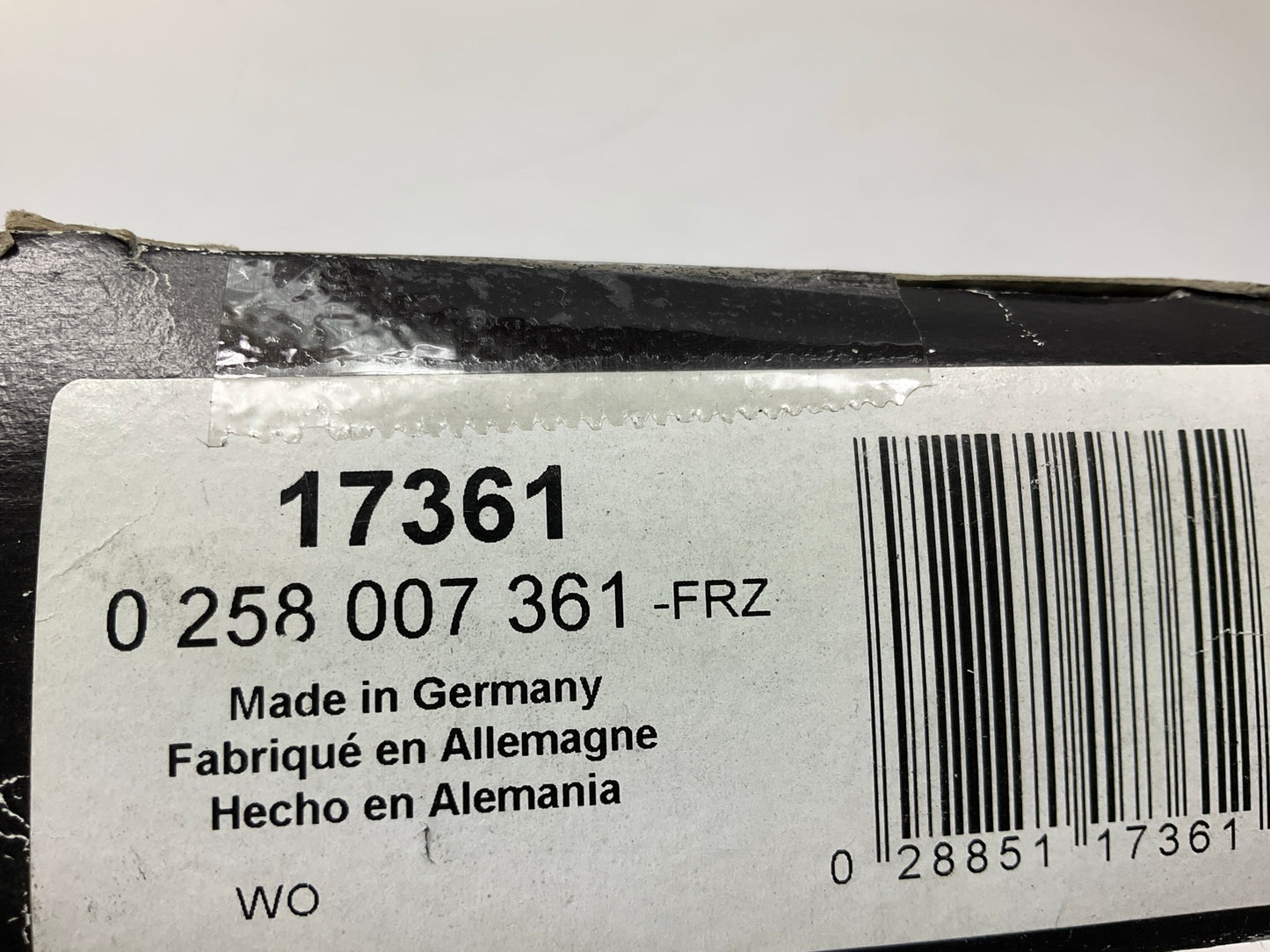 Bosch 17361 Front (Upstream) Oxygen O2 Sensor