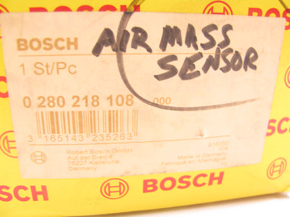 Bosch 280218108 MAF Mass Air Flow Sensor For 1999-2006 Volvo 2.3L 2.4L 2.5L-L5